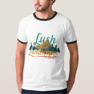 weelderige landschappen t-shirt