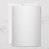 Weelderige Lippen Uitnodiging (Achterkant)