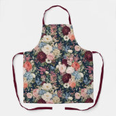 Weelderige luxe bloemenmarktboeket schort (Voorkant)