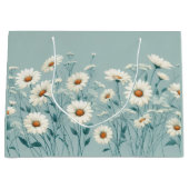 Weelderige Madeliefjes Groot Cadeauzakje (Voorkant)