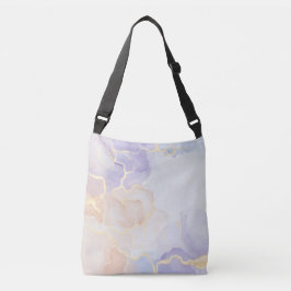 Weelderige marmeren elegant crossbody tas