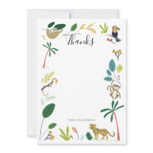 weelderige Oerwoud dank u kaarten