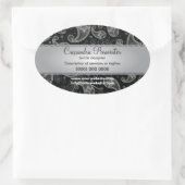 Weelderige Paisley Promotionele Stickers (Tas)