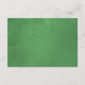 Weelderige paradijs tropische bruiloft accommodati informatiekaartje (Achterkant)