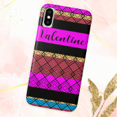 weelderige patroon Boho stijlvolle elegante Valent Case-Mate iPhone Case