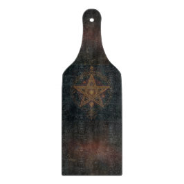 Weelderige Pentagram Snijplank