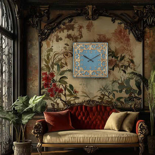 Weelderige perfectie in een Art Nouveau wandklok