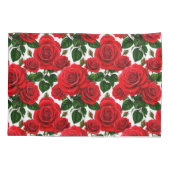 Weelderige Roos Bloemendecor Elegante Huisstijl Kussensloop (Achterkant)