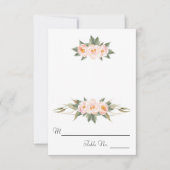 Weelderige Roze Pioenrozen Bloemstuk Kaart (Voorkant)