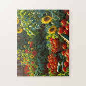 Weelderige Tuin Legpuzzel (Verticaal)