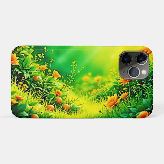 Weelderige Tuin Zonlicht Scene Case-Mate iPhone Case (Achterkant (horizontaal))