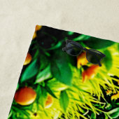 Weelderige Tuin Zonlicht Scene Strandlaken (In situ)