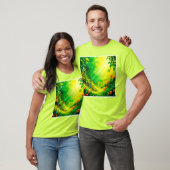 Weelderige Tuin Zonlicht Scene T-shirt (Unisex)