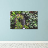 Weelderige tuinkatwater, China Canvas Afdruk (Insitu (Houten vloer))