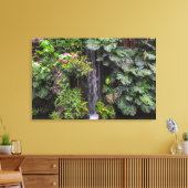 Weelderige tuinkatwater, China Canvas Afdruk (Insitu (Woonkamer))