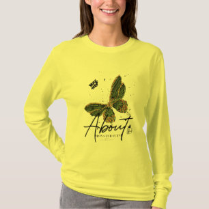 “Weelderige vlucht” “Botanische vlinder” “Smaragd T-shirt