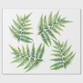 weelderige Waterverf varen inpakpapier (Vlak)