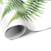 weelderige Waterverf varen inpakpapier (Rol Hoek)