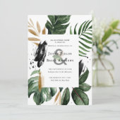 Weelderige Zomerbegroeiing | Boho Botanische Bruil (Staand voorkant)
