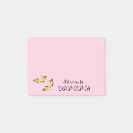 Weemdansplaten die ik liever zou dansen post-it® notes (Voorkant)