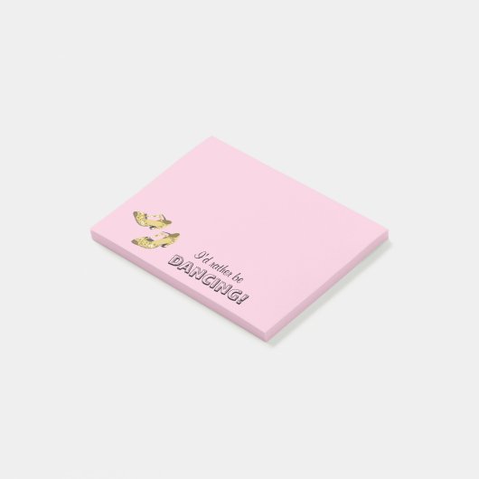 Weemdansplaten die ik liever zou dansen post-it® notes (Schuin)