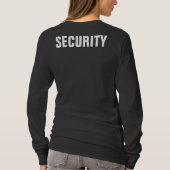 Weemenlange hoes met dubbelzijdige afdrukbeveiligi t-shirt (Achterkant)