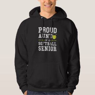 Weemens geperst tante van Softball Senior Softball Hoodie