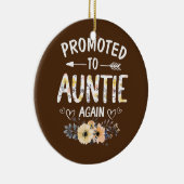 Weemens gepromoveerd naar tante Opnieuw bloeiende  Keramisch Ornament (Rechts)