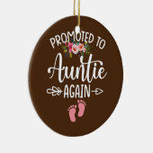 Weemens gepromoveerd naar tante Opnieuw bloeiende  Keramisch Ornament (Rechts)