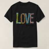 Weemens liefde #OmaLife  Florals T-shirt (Design voorkant)