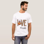 Weemens Love Gaga Life Pumpkin Autumn Halloween T-shirt (Voorkant volledig)