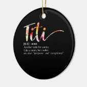 Weemens Titi Definitie Een andere term voor tante Keramisch Ornament (Links)