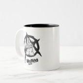 WeeMug Tweekleurige Koffiemok (Voorkant links)