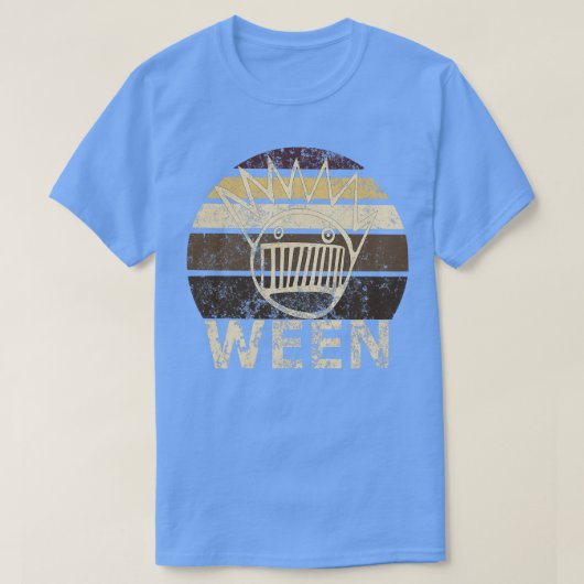 WEEN  Retro Distress Boognish T-shirt (Design voorkant)