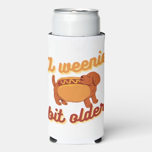Weenie Bit Older Coozie (Seltzer Voorkant)