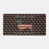 Weenie de mensen teckel 4 juli bureaumat (Voorkant)