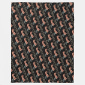Weenie de mensen teckel 4 juli fleece deken (Voorkant)