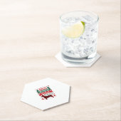 Weenie Dog Christmas Pajama Shirt Cute Weiner Ugly Kartonnen Onderzetters (Insitu)