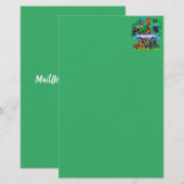 Weenie Dog Family Tree Best In Show Stationery Briefpapier (Voorkant / Achterkant)