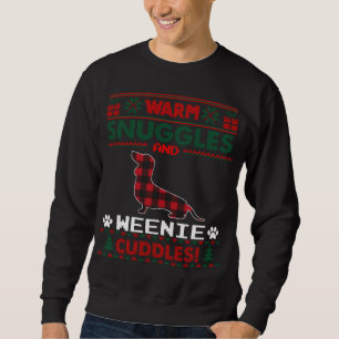 Weenie Kerstmis Pyjama Weiner Lelijke Kersttrui Trui
