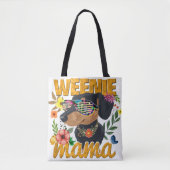 WEENIE MAMA CANVAS TAS (Voorkant)