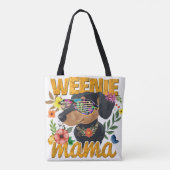 WEENIE MAMA CANVAS TAS (Achterkant)