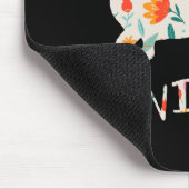 Weenie Mama Dachshund floraal Muismat (Hoek)