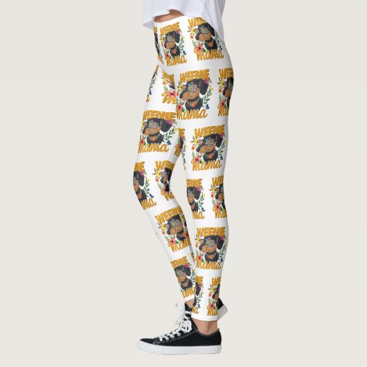 Weenie Mama Dachshund Leggings (Links)