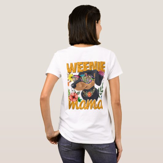 WEENIE MAMA TEE SHIRT (Achterkant volledig)