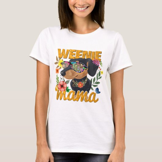 WEENIE MAMA TEE SHIRT (Voorkant)