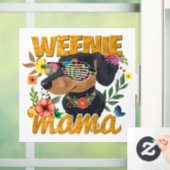 WEENIE MAMA WINDOW DECAL (Huis)