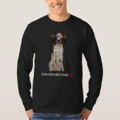 Weenie Papa German Shorthaired Pointer Dad Dog T-shirt (Voorkant)