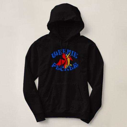 Weenie Pecker hoodie (Design voorkant)