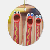 Weenie People Keramisch Ornament (Links)